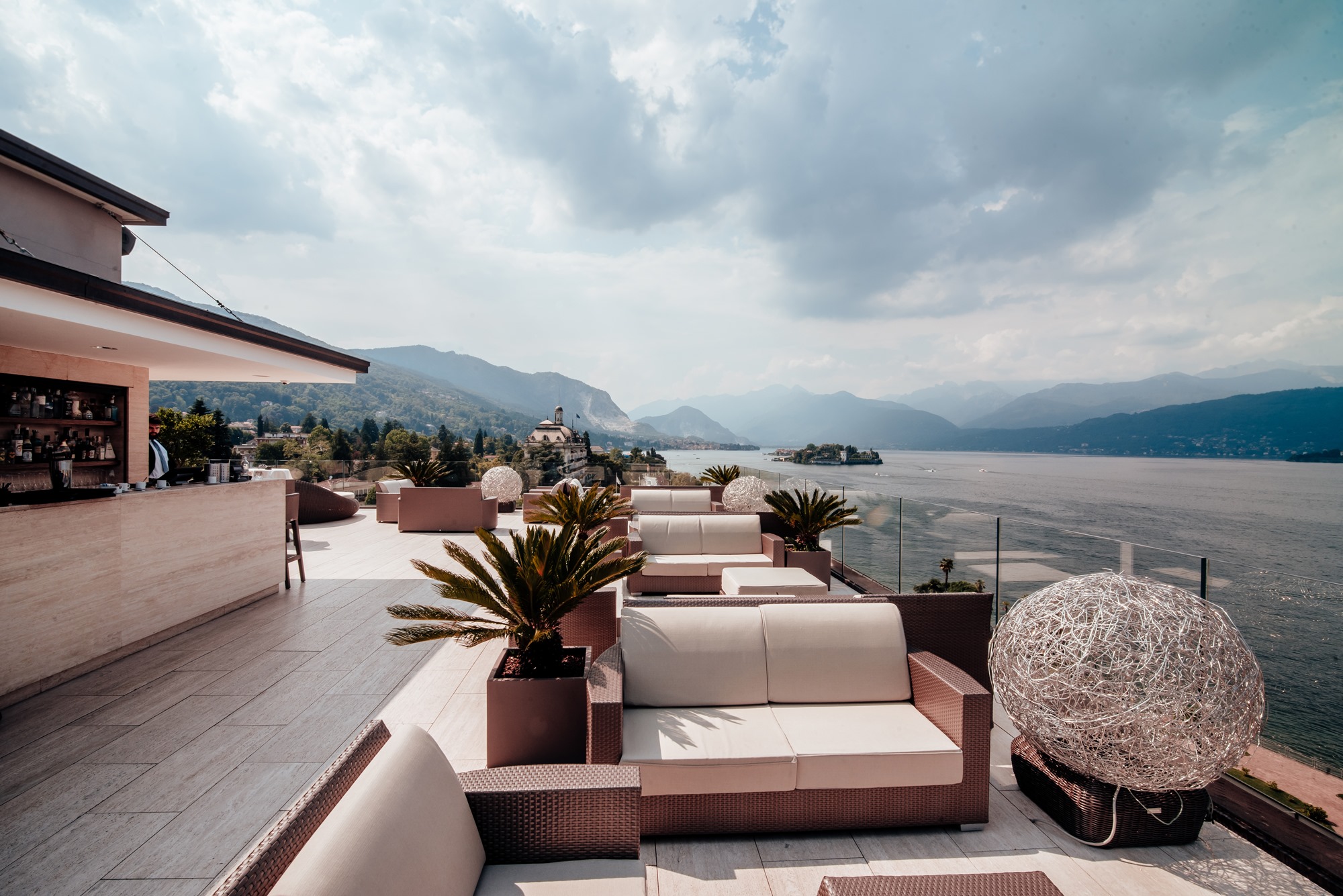 Sky Bar dell'Hotel La Palma