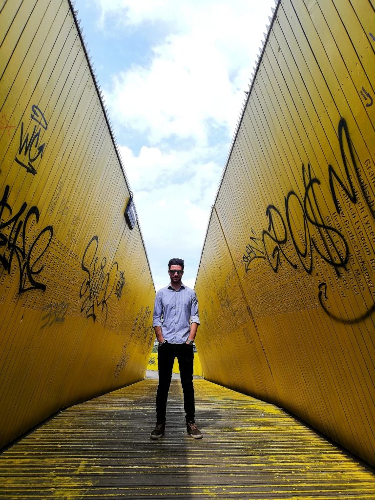 7 Busi Damiano Yellow Bridge di Rotterdam