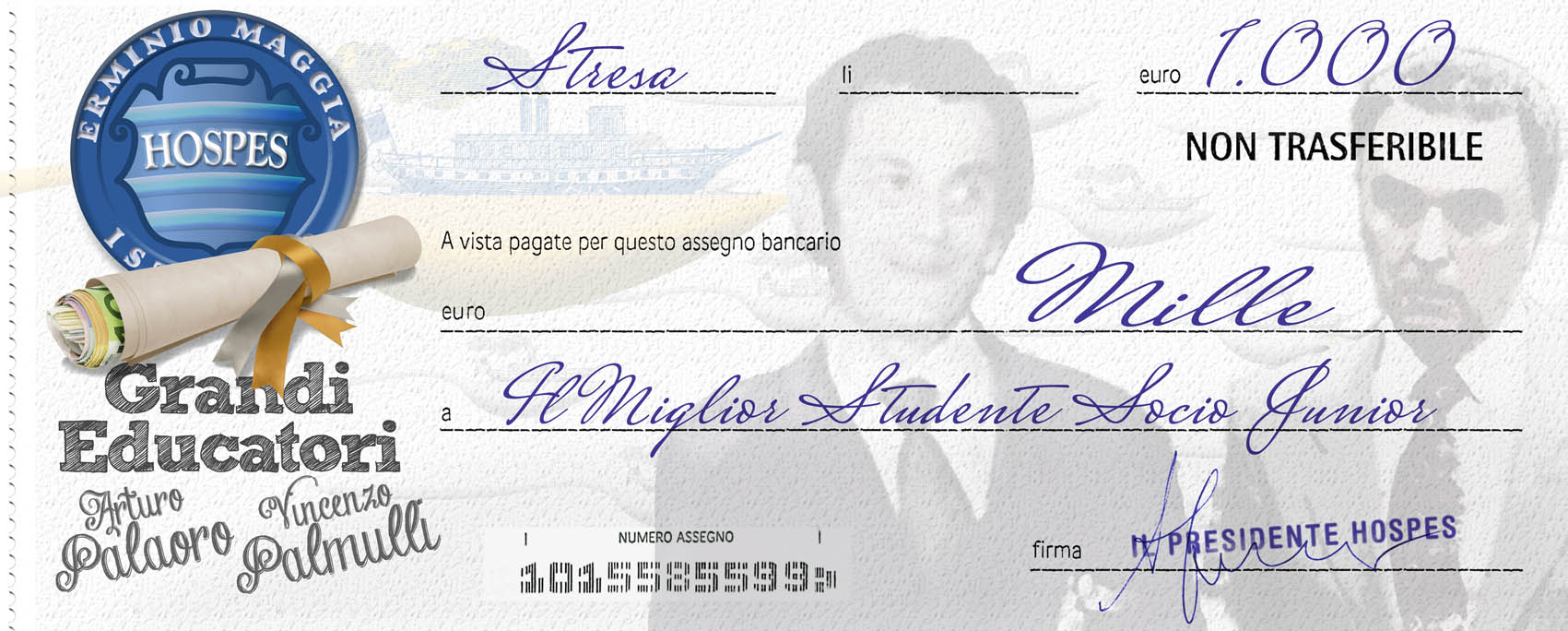 Immagine assegno