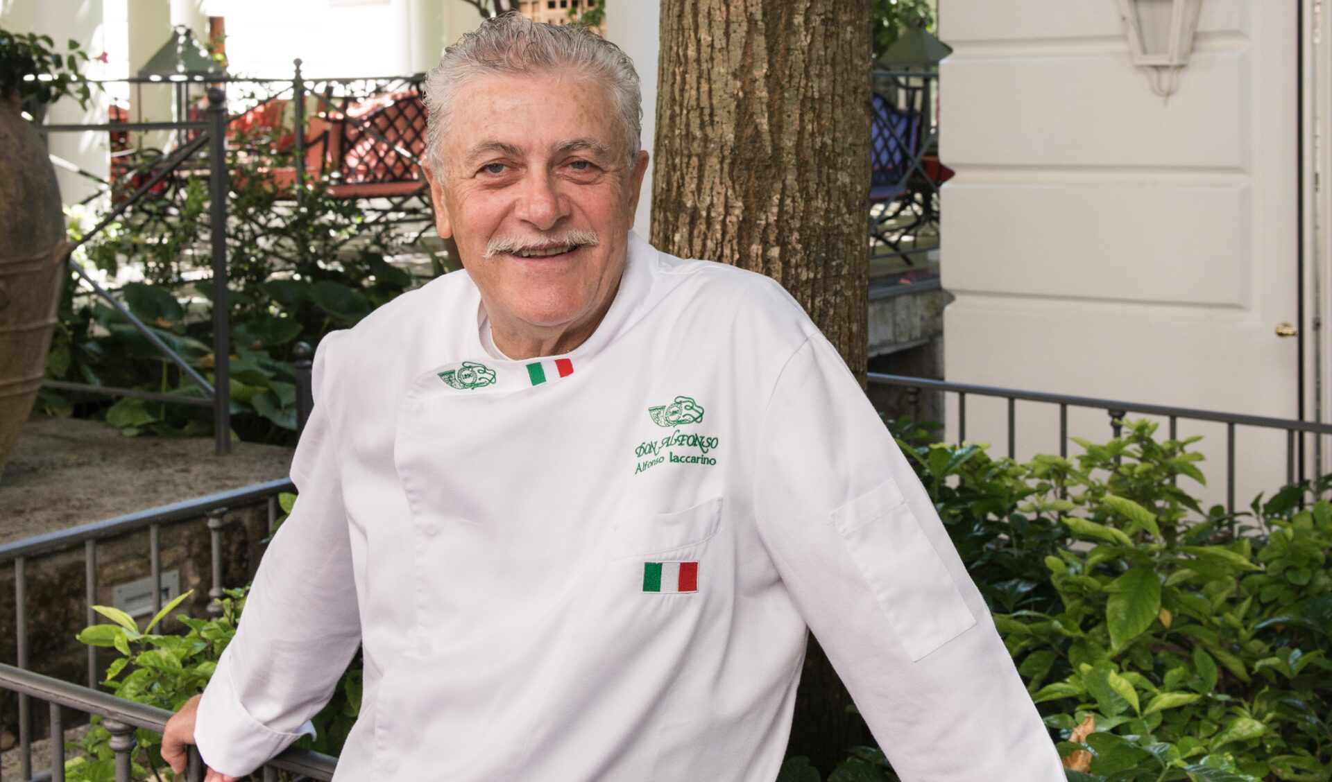 Alfonso Iaccarino at Restaurant Don Alfonso 1890 in Sant'Agata sui due Golfi